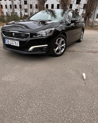 Peugeot 508 cena 56900 przebieg: 120000, rok produkcji 2015 z Wrocław małe 16
